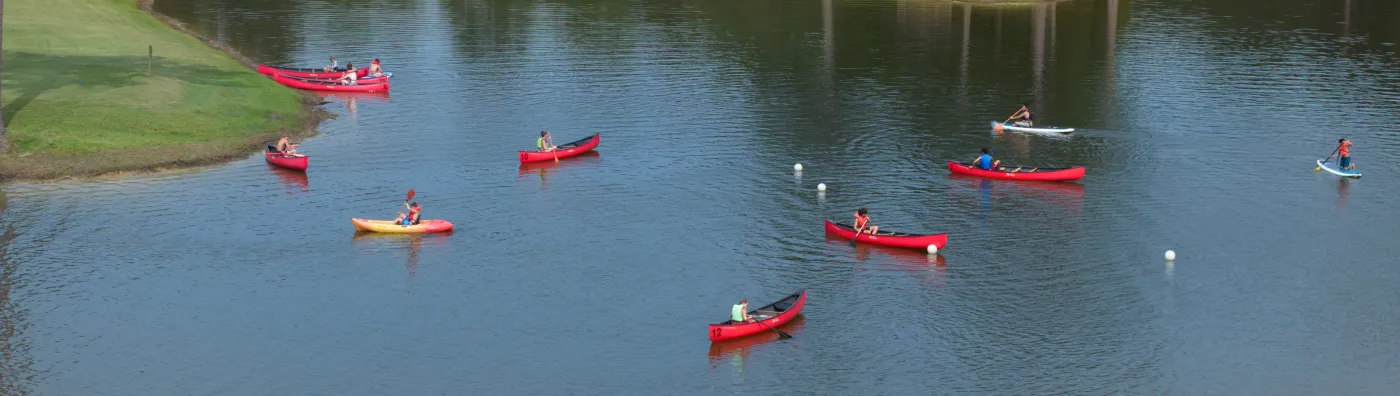 Canoe Lake at Camp Sea Gull