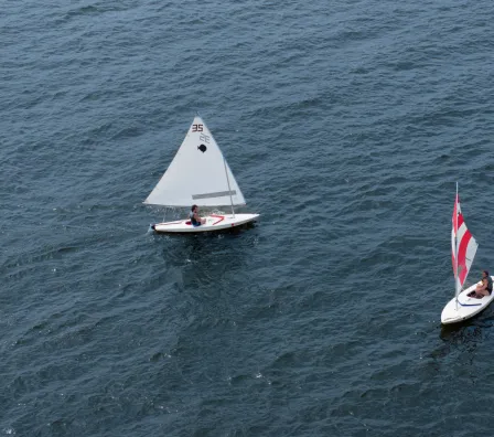Sailing at Camp Sea Gull