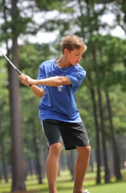 Golfing at Camp Sea Gull