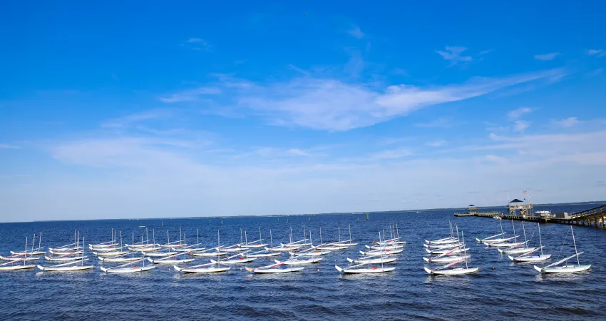 Sailing at Camp Sea Gull