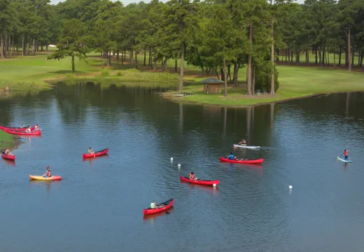 Canoe Lake at Camp Sea Gull