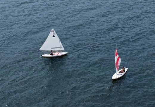 Sailing at Camp Sea Gull